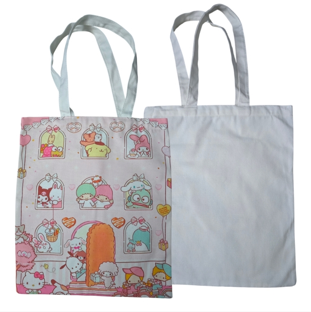 Sanrio Family Canvas Tote Bag